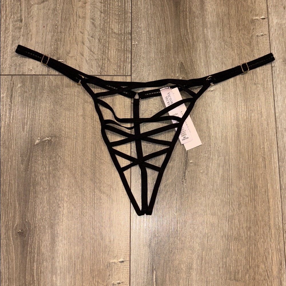 Victoria’s Secret Strappy Crotchless Thong Panty
